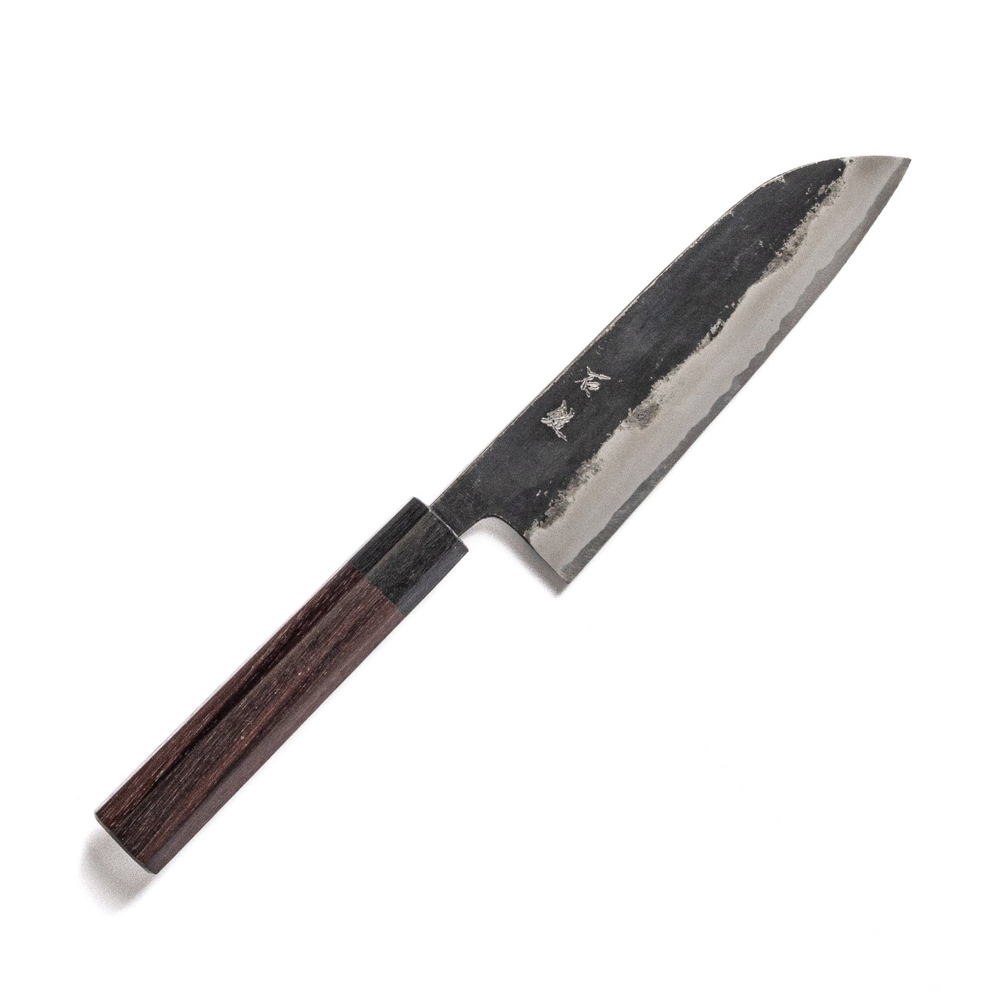 Ishizuchi Blue Super Steel Santoku Knife Rosewood Handle