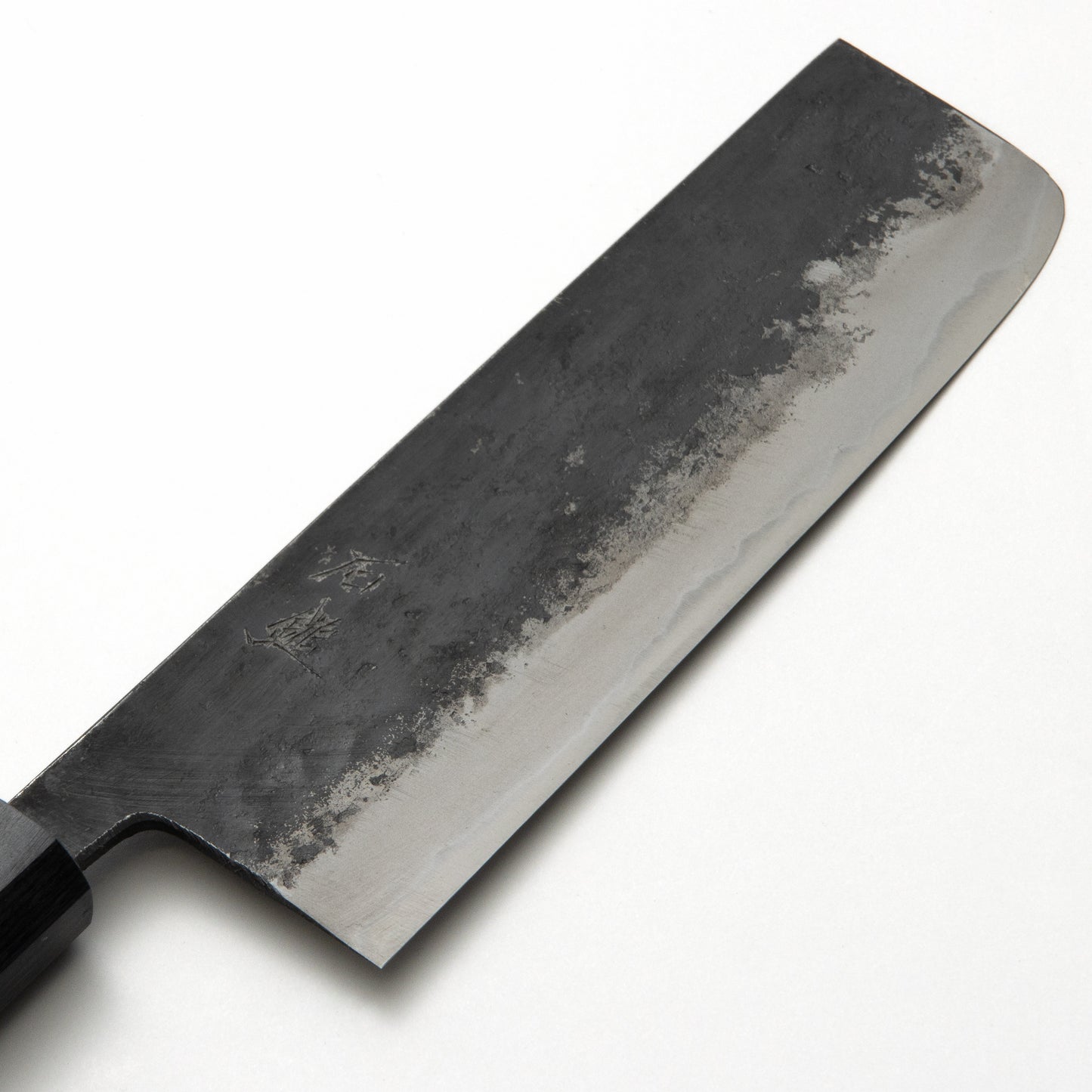 Ishizuchi Blue Super Steel Nakiri Knife Rosewood Handle