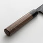 Ishizuchi Blue Super Steel Kiritsuke Knife Walnut Handle