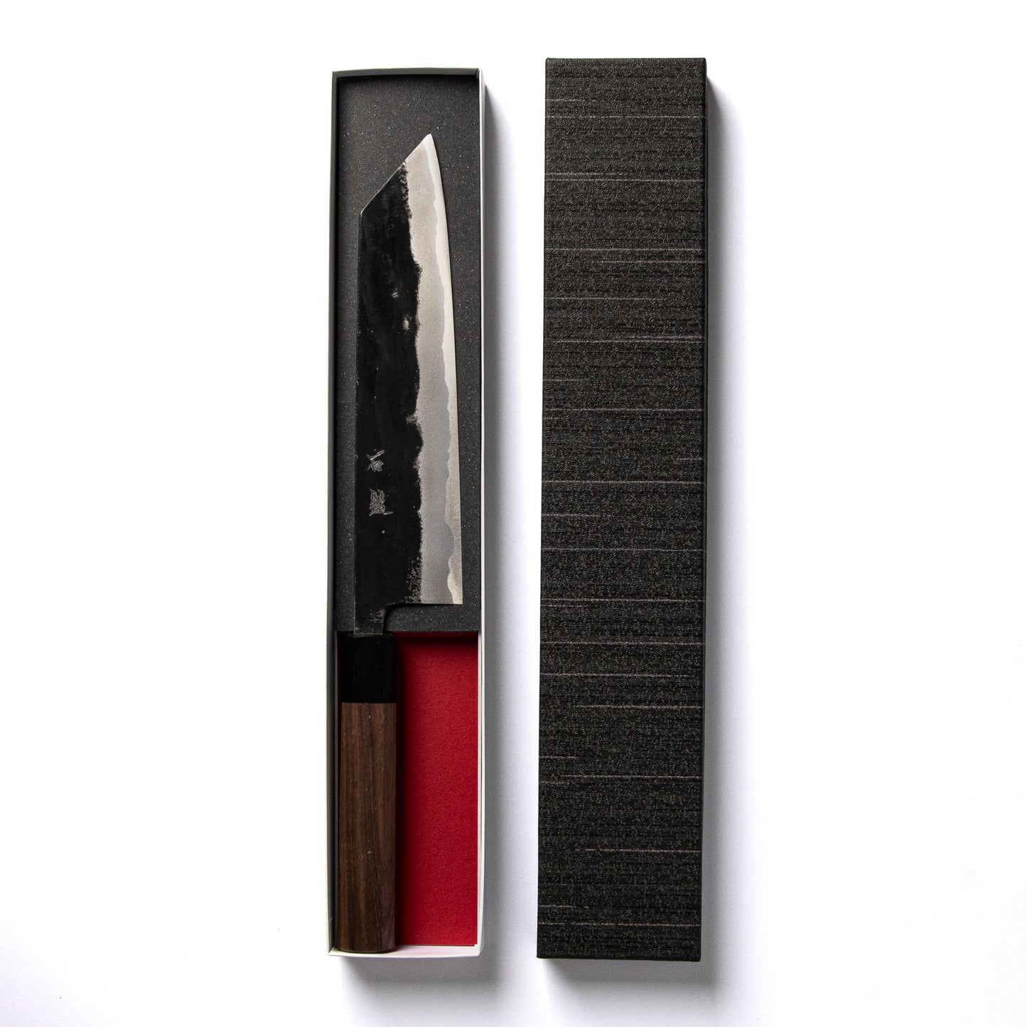 Ishizuchi Blue Super Steel Kiritsuke Knife Walnut Handle