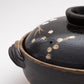Plum Black Donabe Clay Pot (3-4 People)