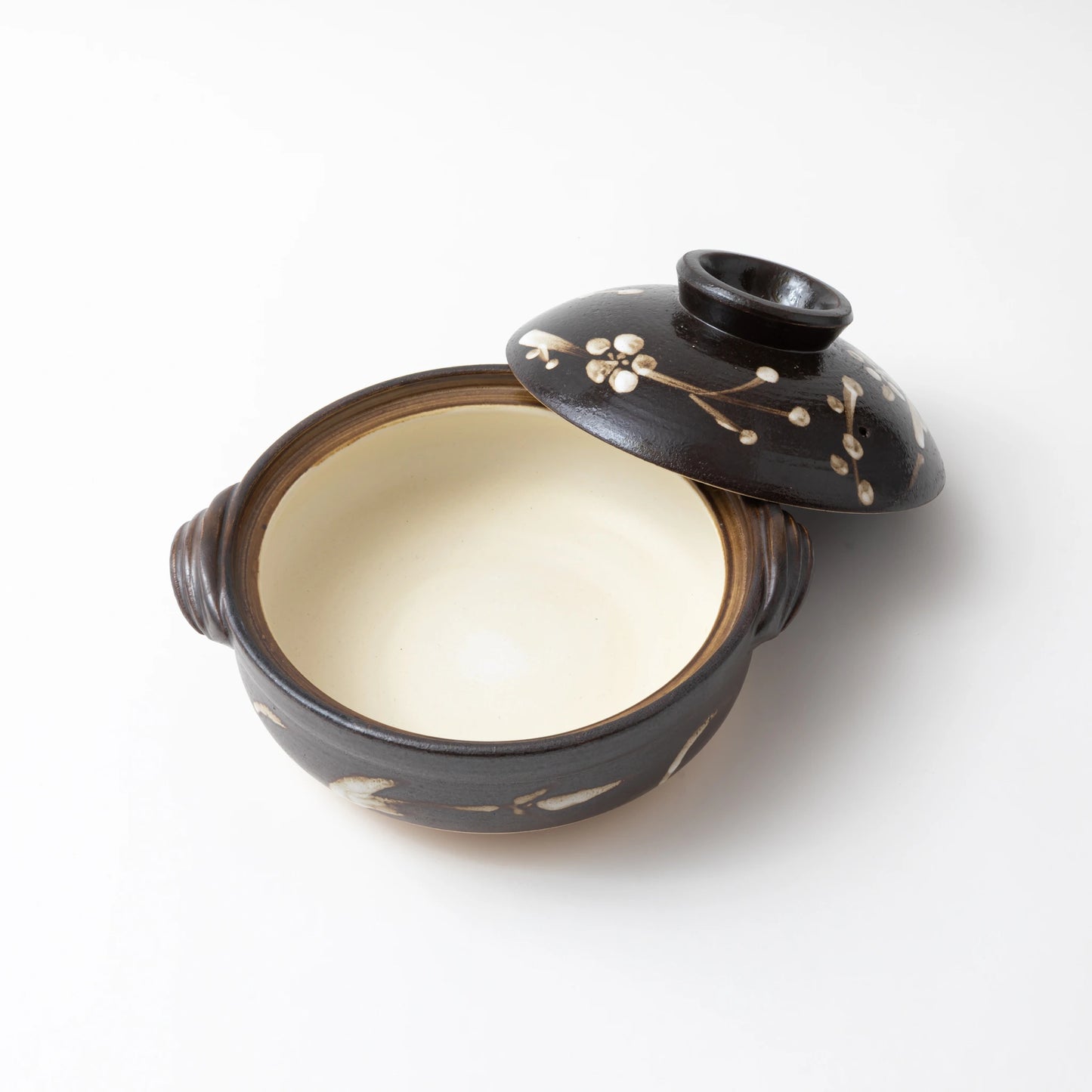 Plum Black Donabe Clay Pot (2-3 People)