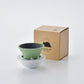 Sancera Hasami Ware Ceramic Mt. Fuji Coffee filter on holder and saucer