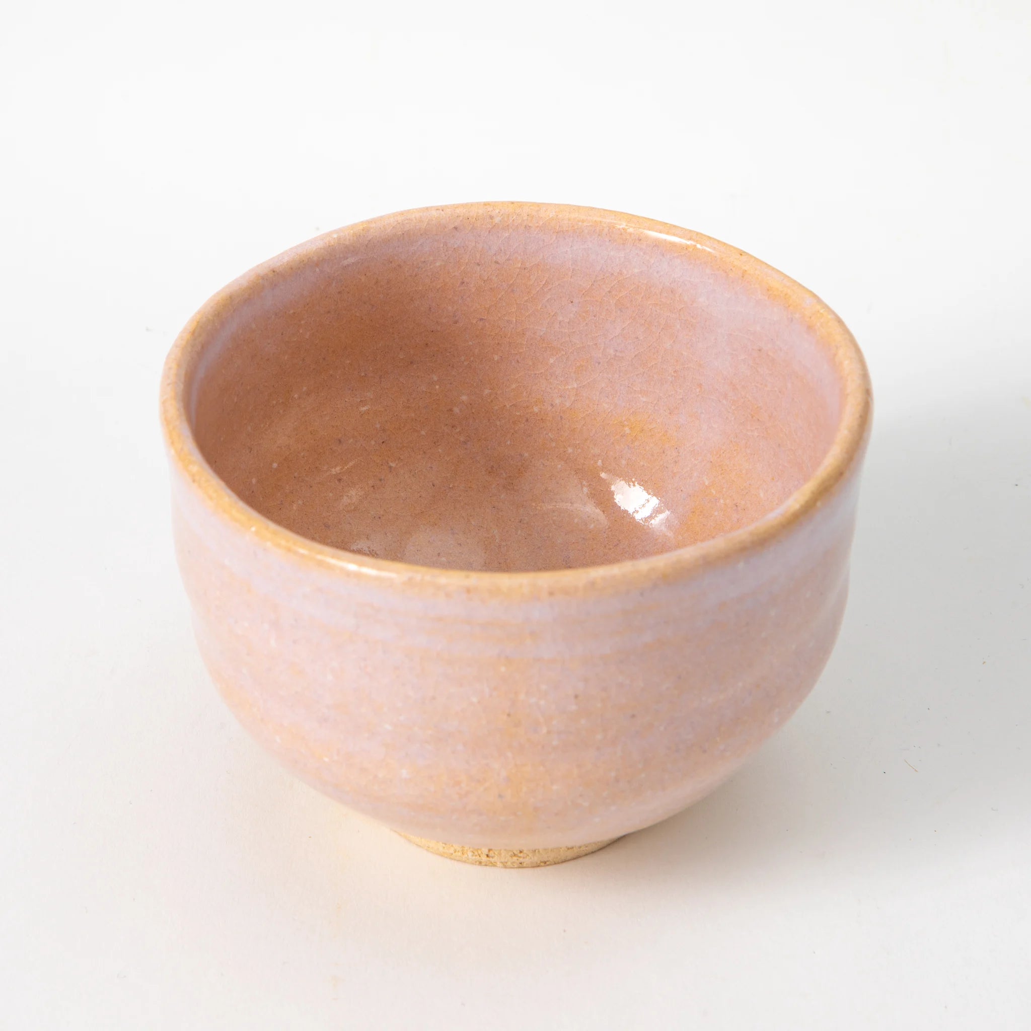 Hagi Ware Matcha Bowl Daido Sand Clay Biwa Glaze