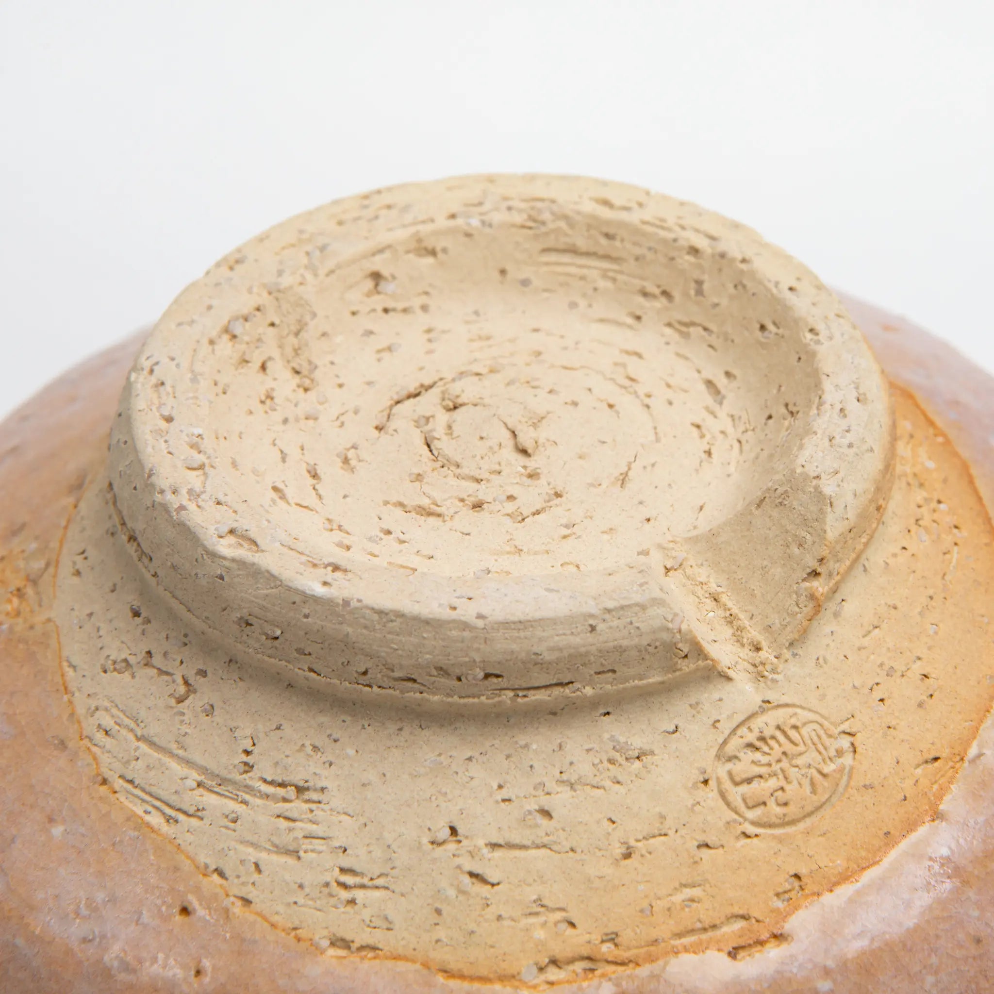 Hagi Ware Matcha Bowl Daido Sand Clay Biwa Glaze