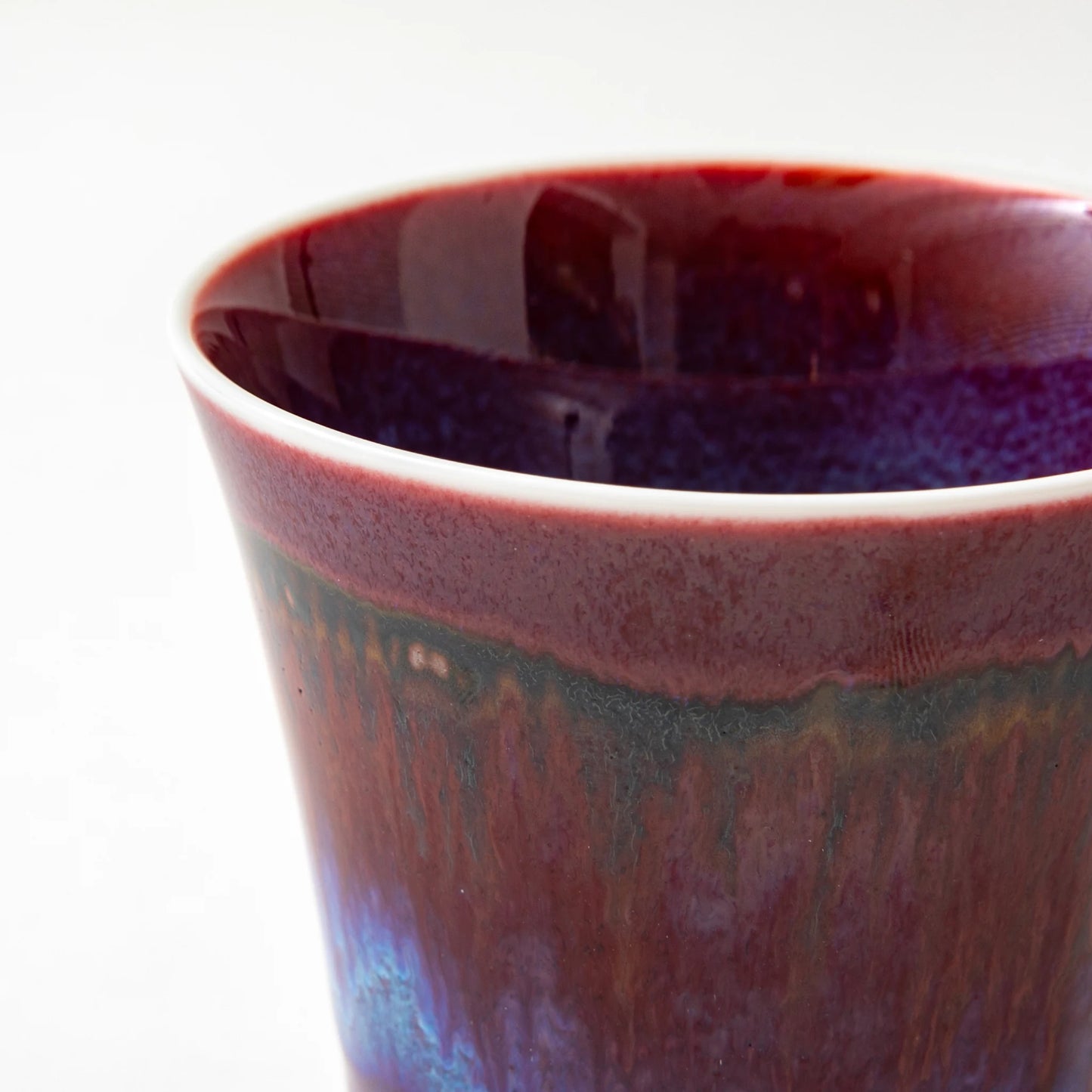 Shinsya Flambe Glazed Cup