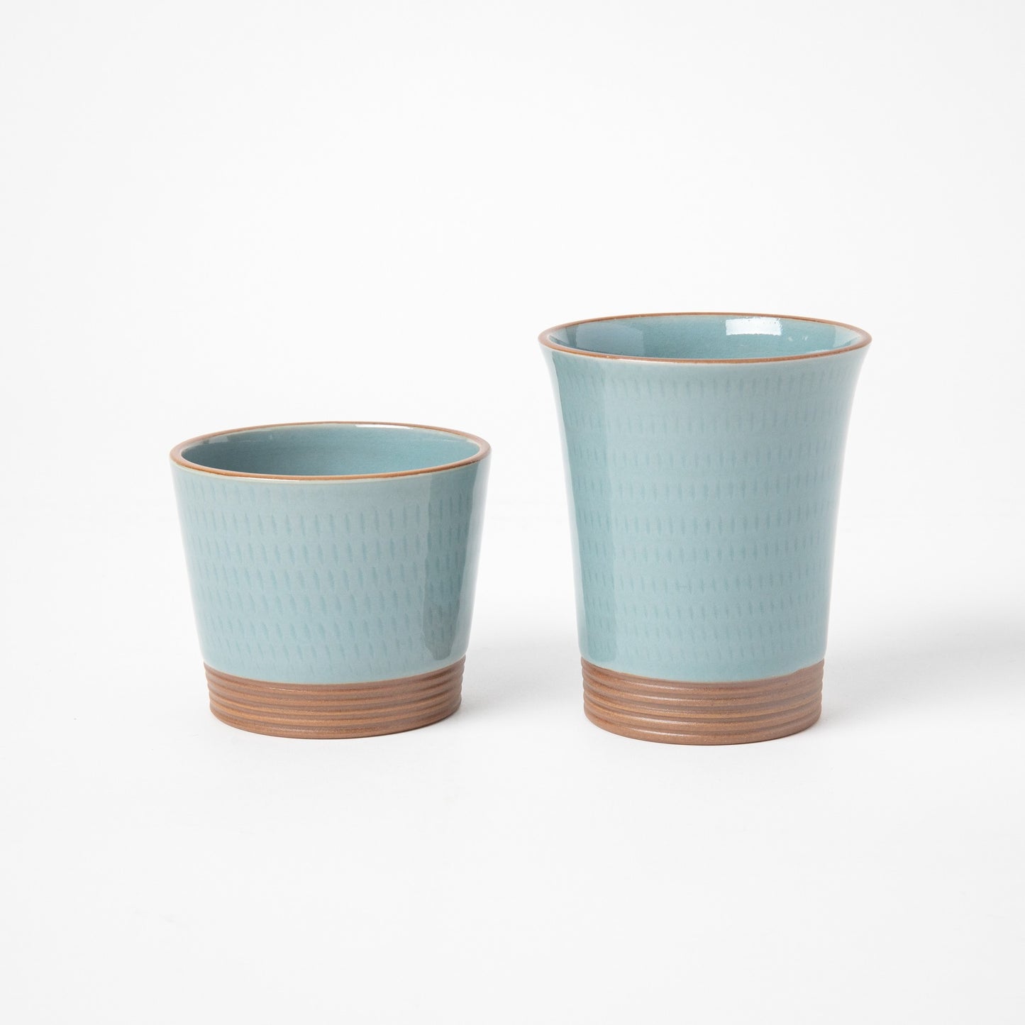 Small Blue Celadon Porcelain Kiyomizu Cup