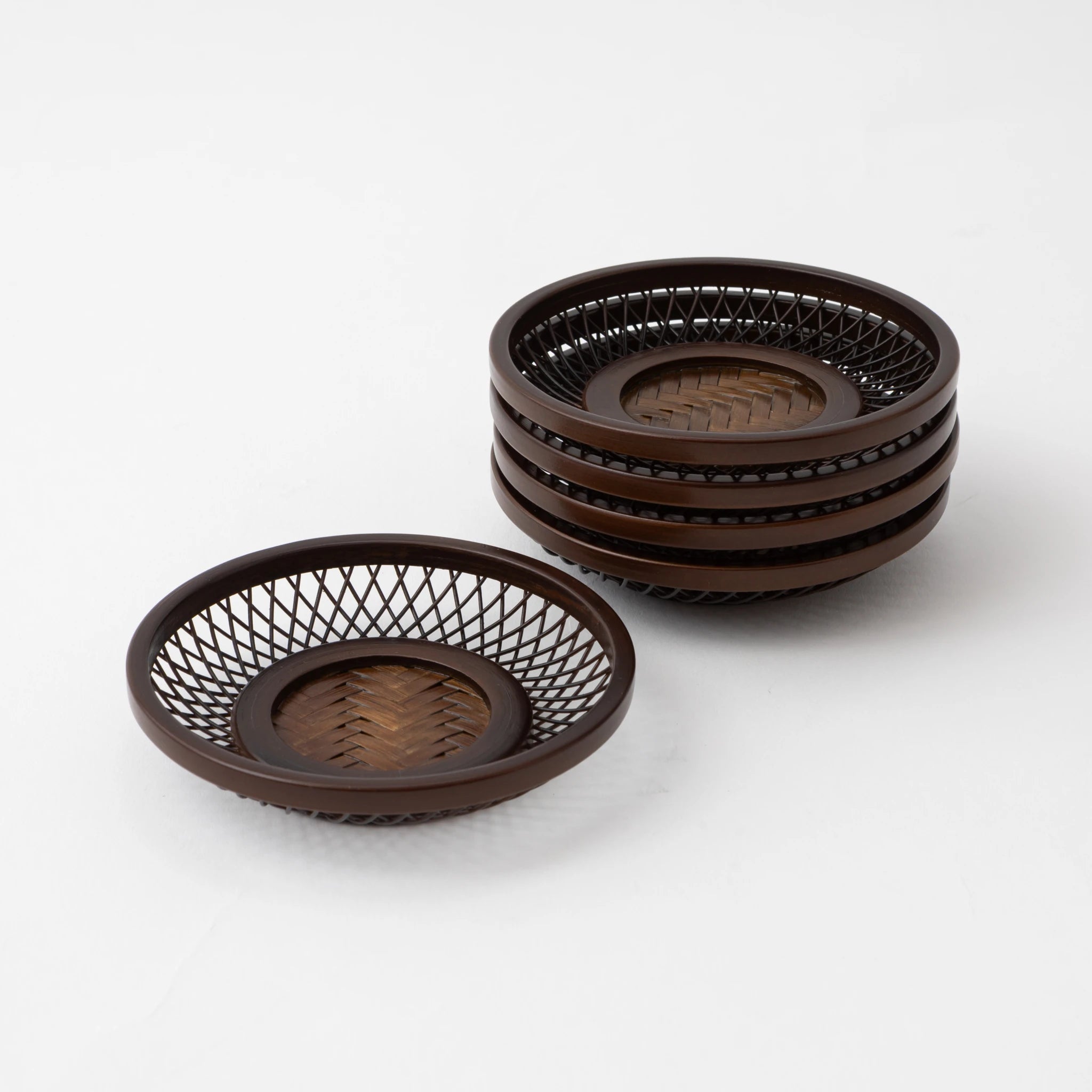 Bamboo Teacup Saucer (Set of 5)