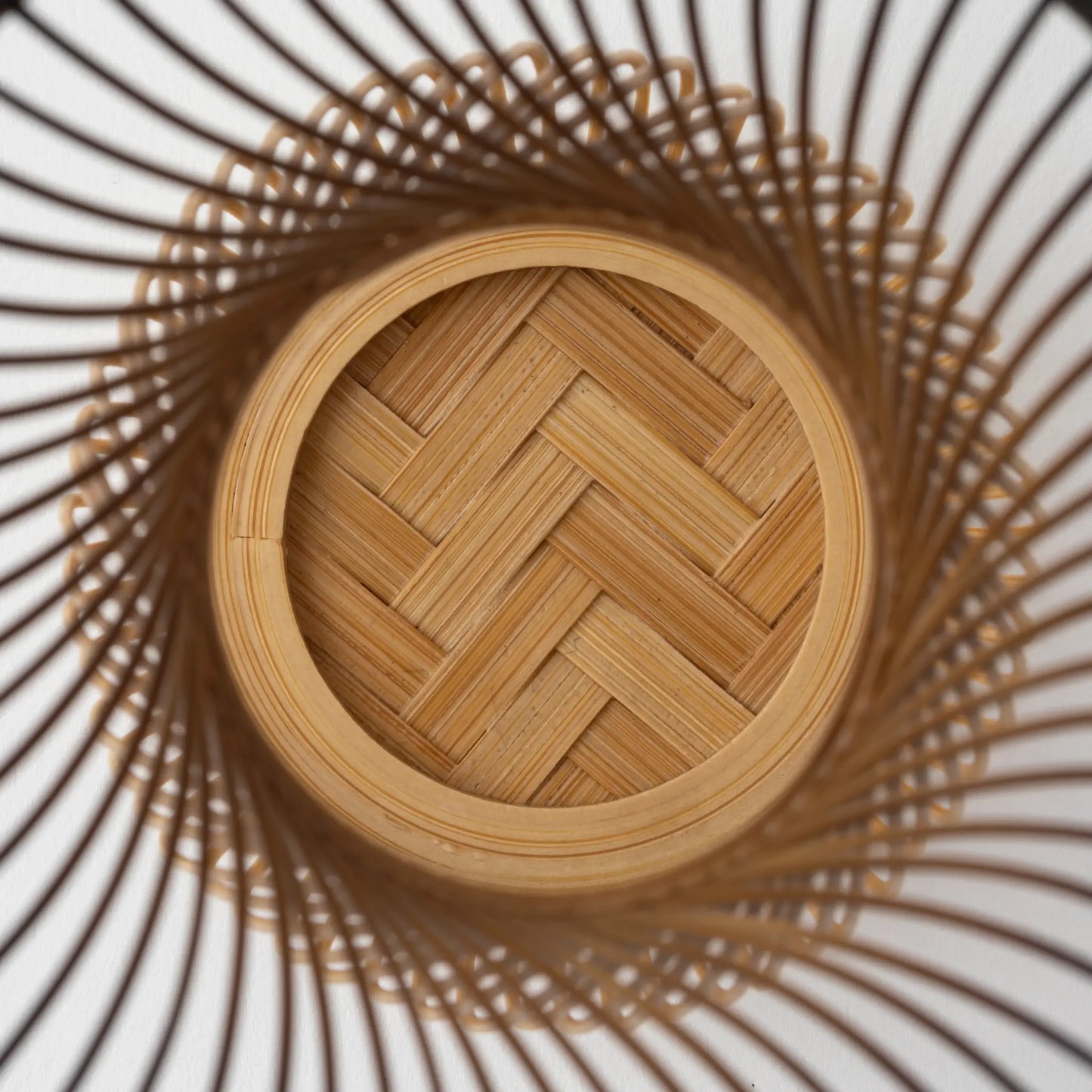 Bamboo Basket Yamaboshi Flower Vase