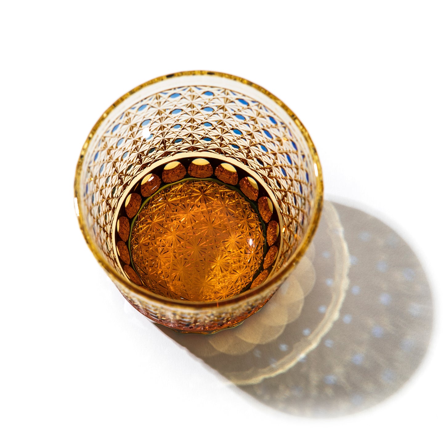 Edo Kiriko Kagome Whiskey Glass