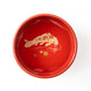 Swimming Koi Fish Wajima Lacquerware Sake Cup