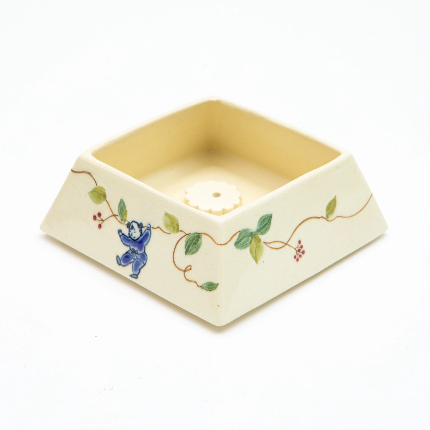 Karako and Sankirai Square Incense Tray