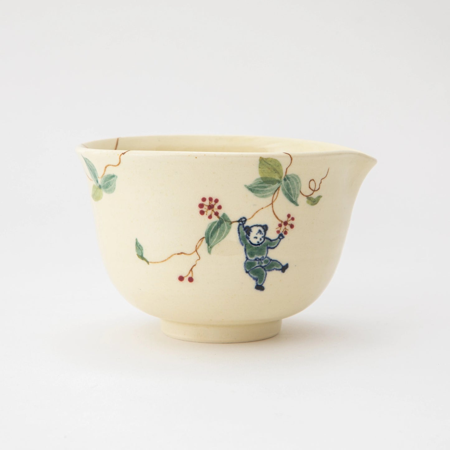 Karako and Sankirai Katakuchi Matcha Bowl