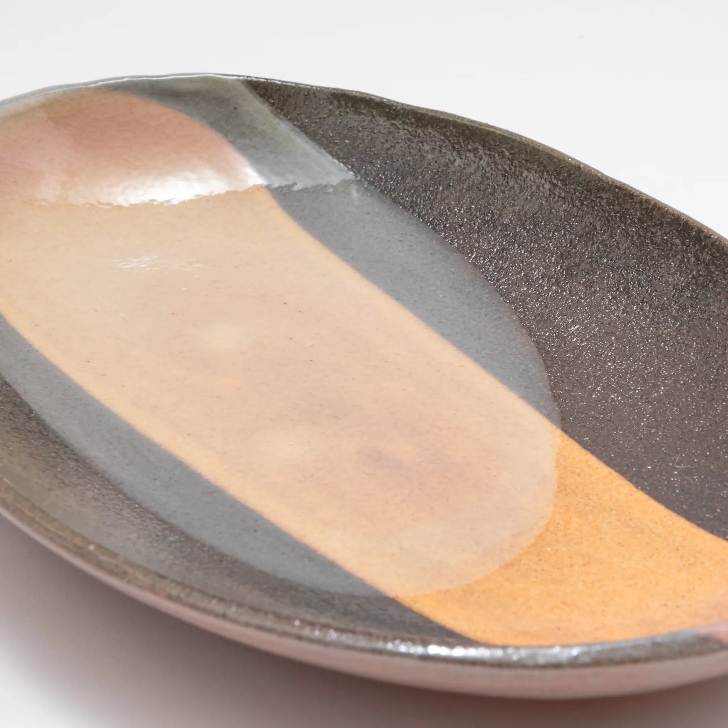 Hagi Ware Kohiki Plates (Set of 2)