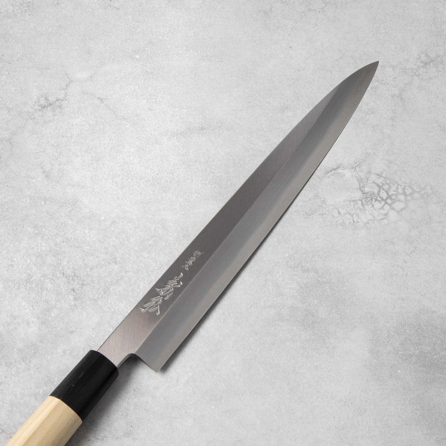 Yamawaki White Steel No.2 Kasumi Yanagiba Knives (Right-handed)