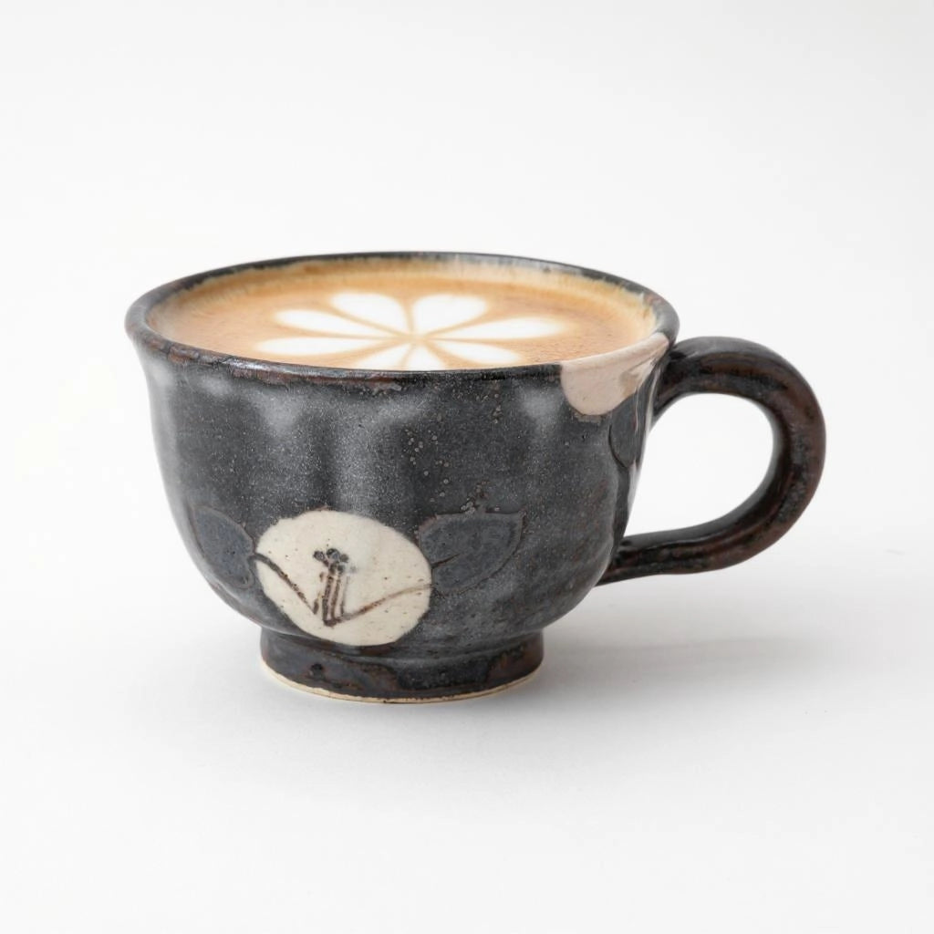 Nezumishino Camellia Mino Ware Mug