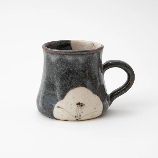 Nezumishino Camellia Mino Ware Tall Mug