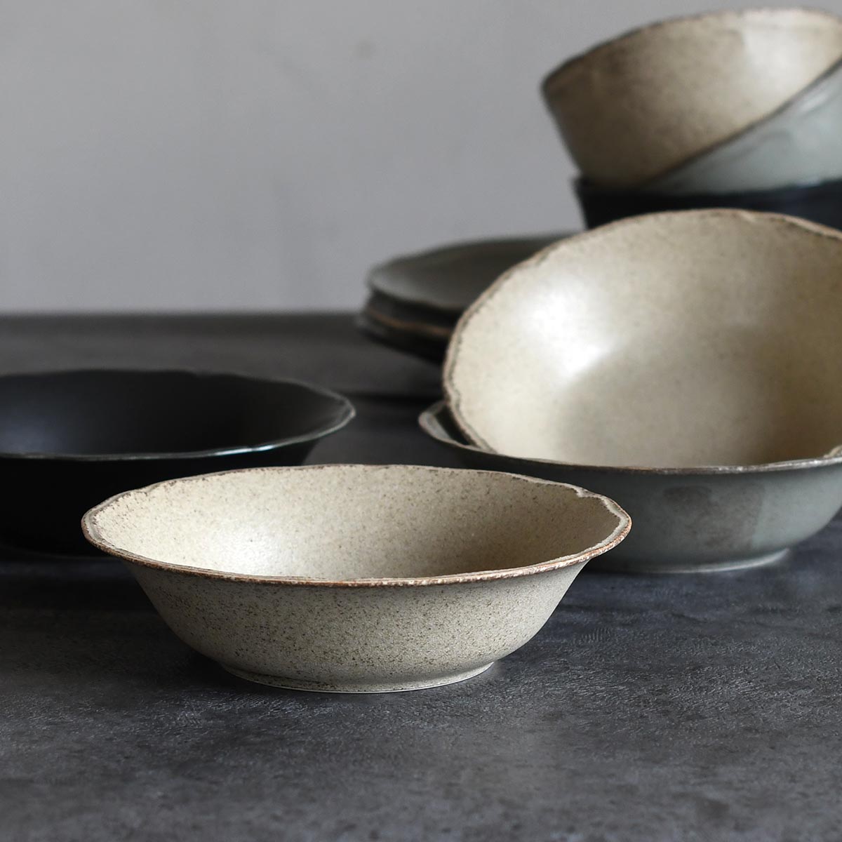 RINKA Oatmeal Bowls (Set of 6)