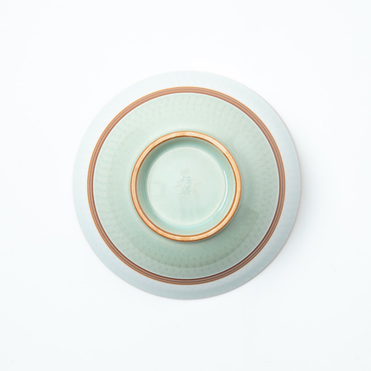 Kakewake Tobikanna Blue Glaze Porcelain Bowl