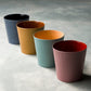 colourful four lacqureware Usturoi Wooden Cup